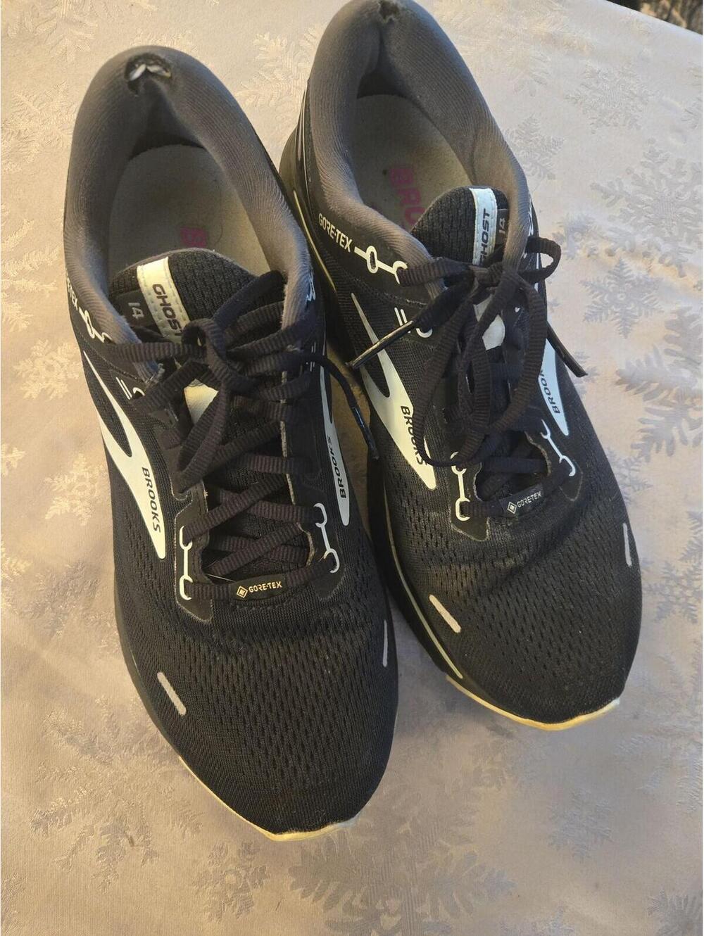 Brooks Ghost 14 GTX Women's Running Shoes Black Gore-Tex Size 12 Medium - Picture 6 of 6
